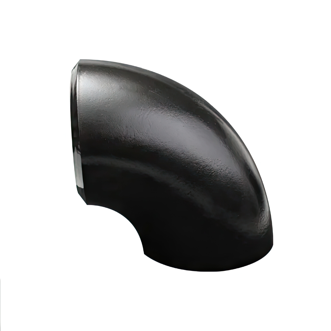 Codo de 45 grados radio largo A234 WPB sin costura espesor standard para soldadura a tope Solintek.