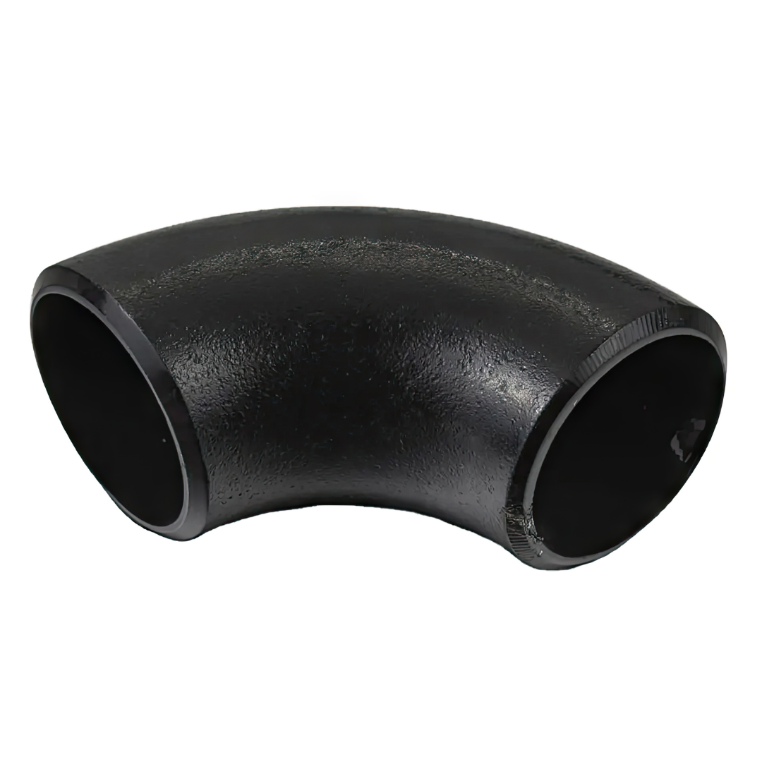 Codo 90 grados radio largo A234 WPB sin costura espesor standard (STD) para piping SOLINTEK