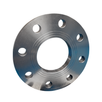 Thumbnail for Venta de brida liviana DIN 2576 PN10 con espesor de 12mm. Cumple norma EN 1092-1 Tipo 01. Fabricada en acero A105. Medidas de 50mm a 350mm. Bridas industriales