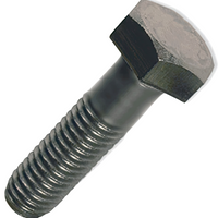 Thumbnail for perno-hexagonal-grado-2-negro-acero-natural-unc-cabezal-hexagonal-solintek