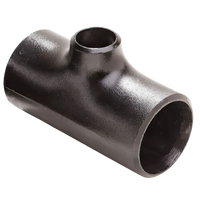 Thumbnail for TEE REDUCTORA ASTM A234 WPB B16.9 STD – ACERO AL CARBONO - SOLINTEK